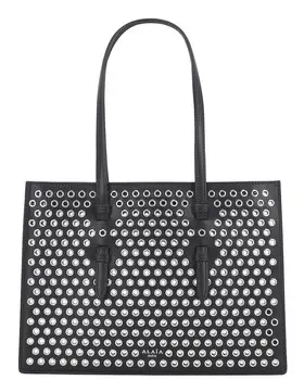 Маленькая сумка Flat Mina Alaa, цвет Noir