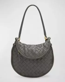 Маленькая сумка Gemelli Bottega Veneta, цвет Light Graphite