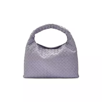 Маленькая сумка хмеля Bottega Veneta, Oyster