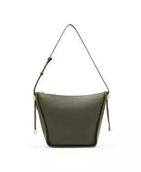 Маленькая сумка-хобо через плечо Anne Klein, зеленый