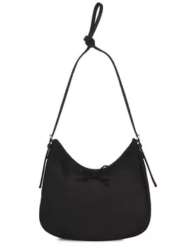 Маленькая сумка-хобо Leopolda Balenciaga, черный