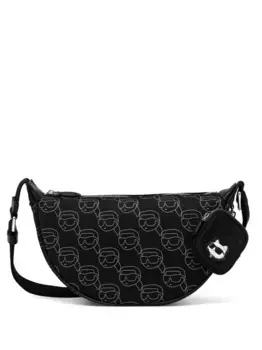 Маленькая сумка Ikon KARL LAGERFELD, черный