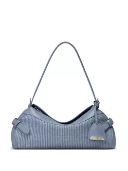 Маленькая сумка из рафии Ralph Lauren Collection, синий