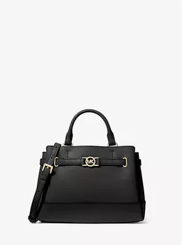 Маленькая сумка из шагреневой кожи Reed Michael Kors, черный