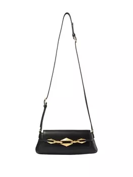 Маленькая сумка Jimmy Choo Diamond East-West, черный