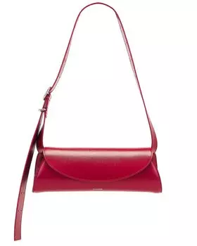 Маленькая сумка Канноли Jil Sander, цвет Cedar Red