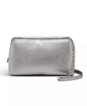 Маленькая сумка-кроссбоди Elia Mews на молнии Radley London, серебряный