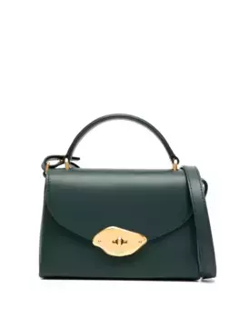 Маленькая сумка Lana с верхней ручкой Mulberry, зеленый
