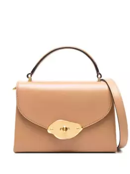 Маленькая сумка Lana с верхней ручкой Mulberry, нейтральный