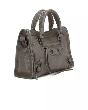 Маленькая сумка Le City Balenciaga, хаки