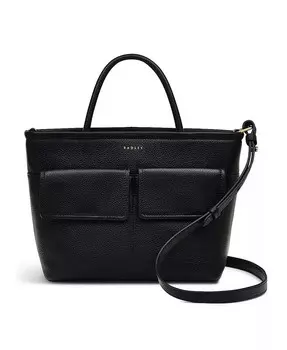 Маленькая сумка-мешок на молнии Brompton Crescent Radley London, черный