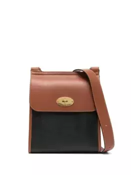 Маленькая сумка-мессенджер Antony Mulberry, коричневый