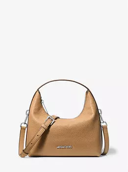 Маленькая сумка-мессенджер Ember из шагреневой кожи Michael Kors, оранжевый