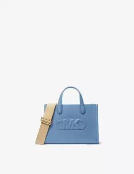 Маленькая сумка-мессенджер Gigi Michael Michael Kors, светло-синий