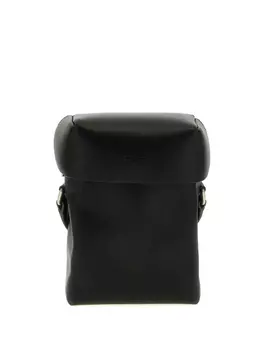 Маленькая сумка-мессенджер Lid Jil Sander, черный