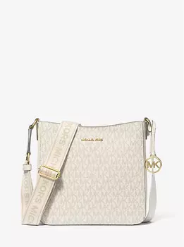 Маленькая сумка-мессенджер с фирменным логотипом Jet set travel Michael Kors, мультиколор