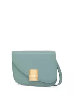 Маленькая сумка на плечо Asymmetric Ferragamo, синий