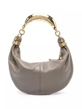 Маленькая сумка на плечо Bracelet Hobo Chlo, серый