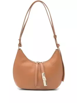 Маленькая сумка на плечо Goccia Furla, коричневый