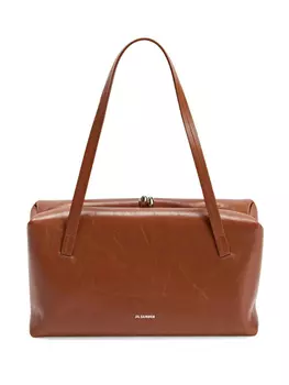 Маленькая сумка на плечо Goji Pillow Jil Sander, коричневый