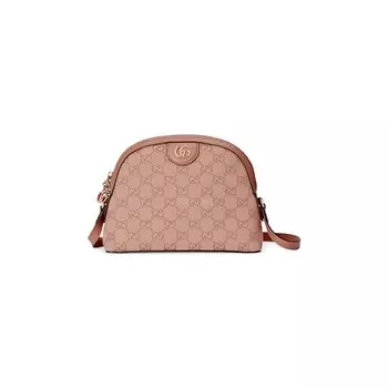 Маленькая сумка на плечо Gucci Ophidia GG, цвет Розовый