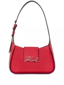 Маленькая сумка на плечо K/Signature KARL LAGERFELD, красный