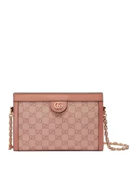 Маленькая сумка на плечо Ophidia Gucci, розовый