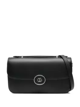 Маленькая сумка на плечо Petite GG Gucci, черный