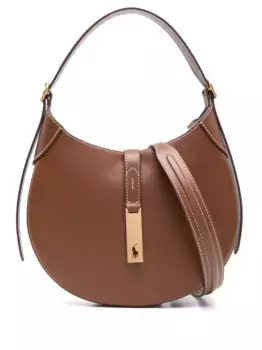 Маленькая сумка на плечо Polo ID POLO RALPH LAUREN, коричневый