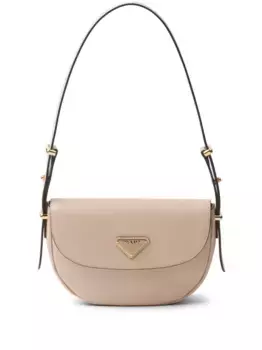 Маленькая сумка на плечо Prada, нейтральный