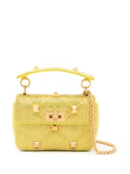 Маленькая сумка на плечо Roman Stud VALENTINO GARAVANI, зеленый