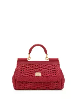 Маленькая сумка на плечо Sicily DOLCE & GABBANA, красный