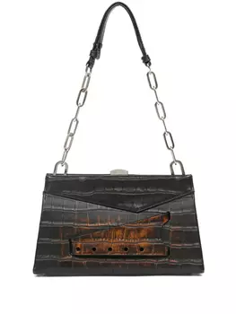 Маленькая сумка на плечо Snatched Maison Margiela, черный