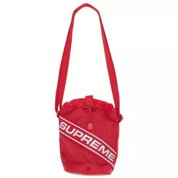 Маленькая сумка на пояс Supreme, Красная