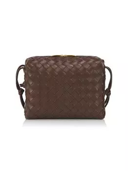 Маленькая сумка-петля Bottega Veneta, коричневый