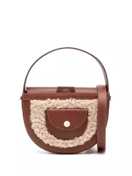 Маленькая сумка Pocket A.P.C., коричневый