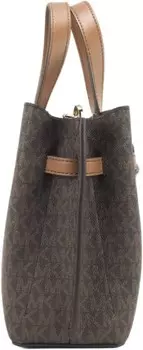 Маленькая сумка-портфель Michael Kors Emilia из шагреневой кожи