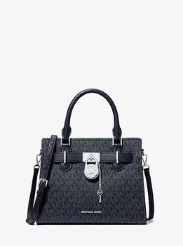 Маленькая сумка с фирменным логотипом Hamilton Michael Kors, синий