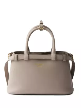 Маленькая сумка с ремешком Prada, нейтральный