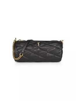 Маленькая сумка Sade Tube из стеганой кожи ягненка Saint Laurent