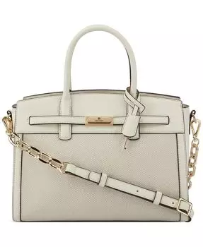 Маленькая сумка-саквояж Dax Jet Set Nine West, цвет Natural, Cream