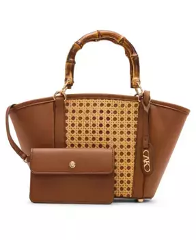 Маленькая сумка-саквояж для тростей Anne Klein, коричневый