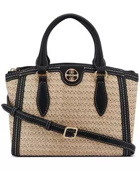 Маленькая сумка-саквояж Kyelle Jet Set Nine West, цвет Natural, Black