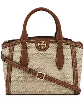 Маленькая сумка-саквояж Kyelle Jet Set Nine West, цвет Natural, Dark Camel