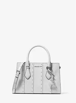 Маленькая сумка-саквояж Sheila с заклепками и фирменным логотипом Michael Kors, мультиколор