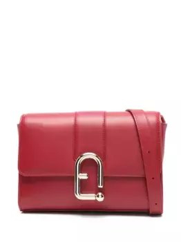 Маленькая сумка-сэтчел Urban с застежкой-защелкой Furla, красный
