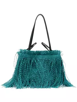 Маленькая сумка-шоппер Frange Anita Bilardi, синий