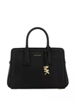 Маленькая сумка-шоппер Laila с отделкой из веревки Michael Michael Kors, черный