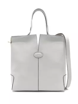 Маленькая сумка-шоппер Tod's Di Bag Folio, серый
