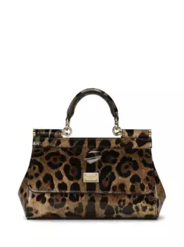 Маленькая сумка Sicily KIM DOLCE&GABBANA DOLCE & GABBANA, коричневый